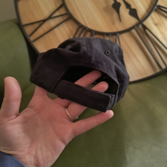 Gently used black frozen 2 collectors hat ball cap women's men's blue Elsa - Picture 5 of 5